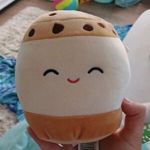 Squishmallows Tan and Cream Stuffed Animal